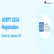 ADEPT 2024 Registration Open; Exam on January 25